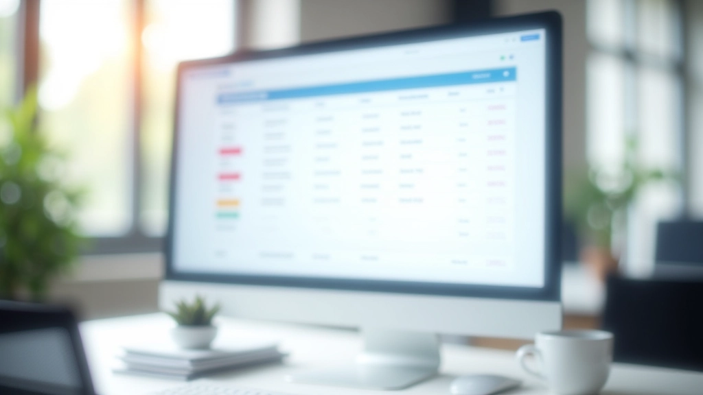 Invoice tracking dashboard with real-time payment status updates showing which invoices are paid pending or overdue with color-coded status indicators